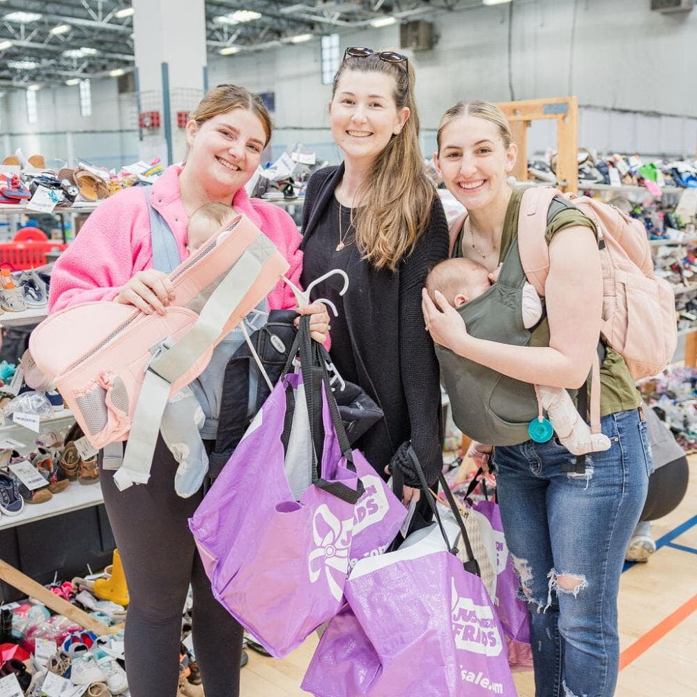 Friends at the JBF Sale